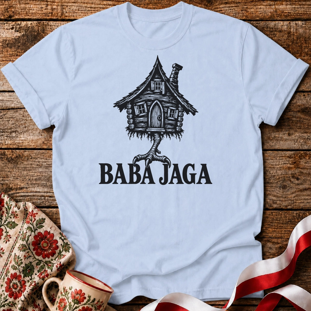 Baba Jaga Chicken Leg House Unisex T-Shirt