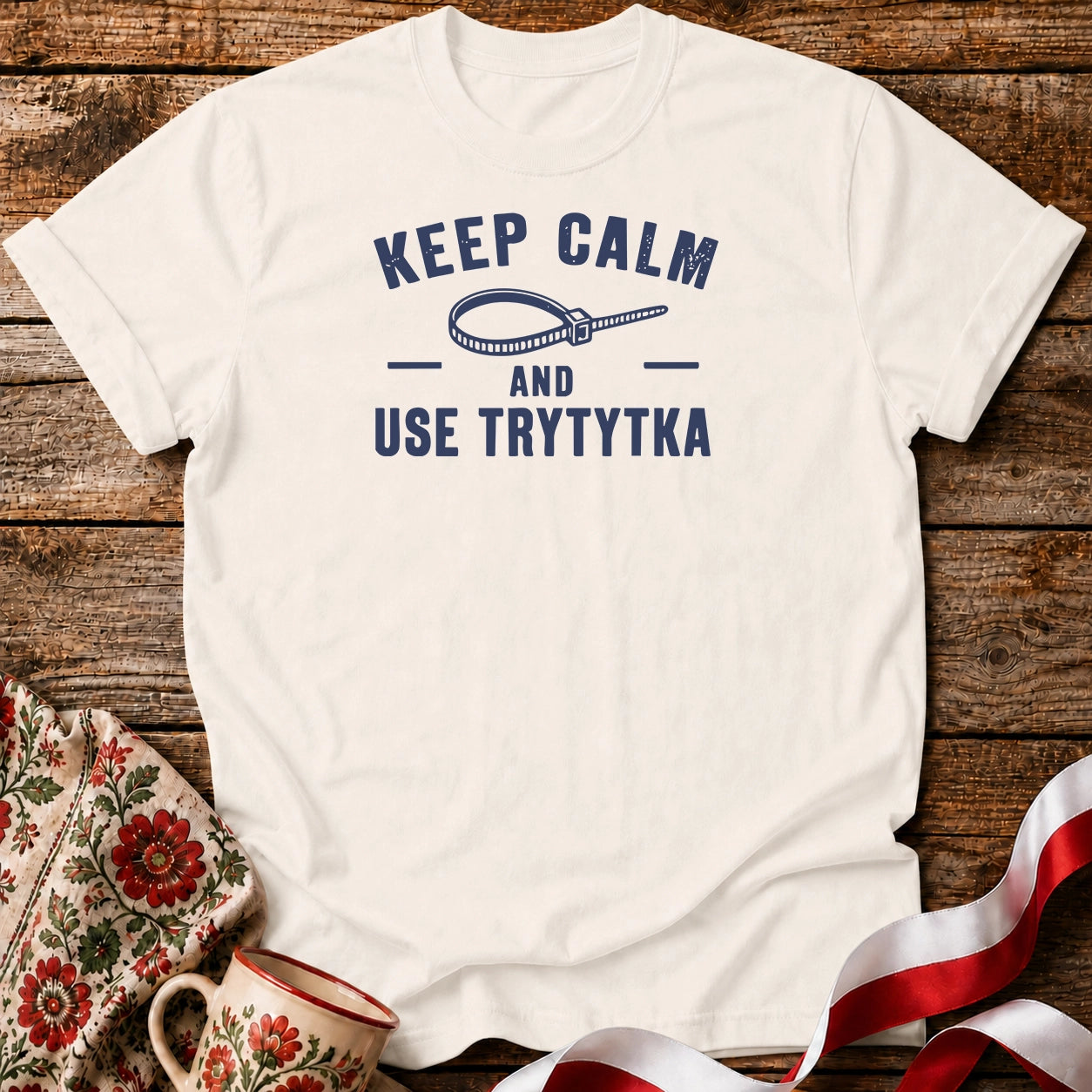 Keep Calm Trytytka Unisex T-Shirt