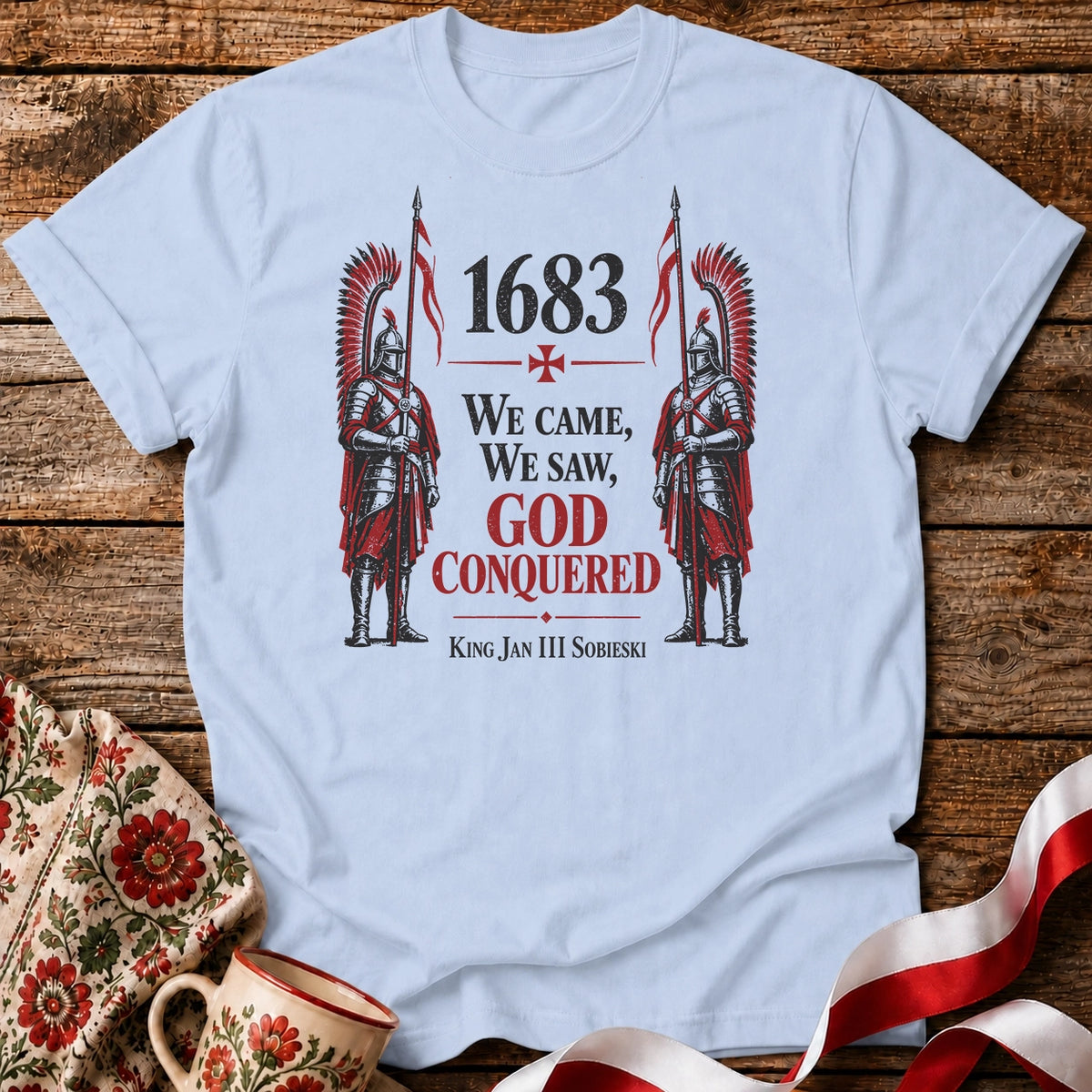 1683 God Conquered Hussars Unisex T-Shirt
