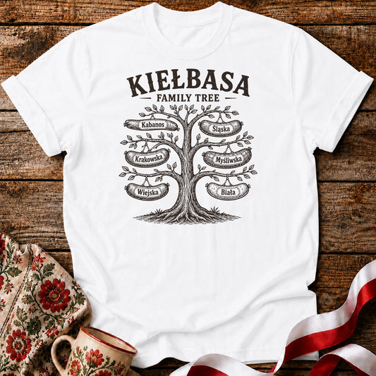 Kiełbasa Family Tree Unisex T-Shirt