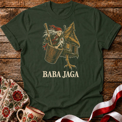Baba Jaga Flying Hut Unisex T-Shirt