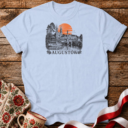 Augustów Sunset Skyline Unisex T-Shirt