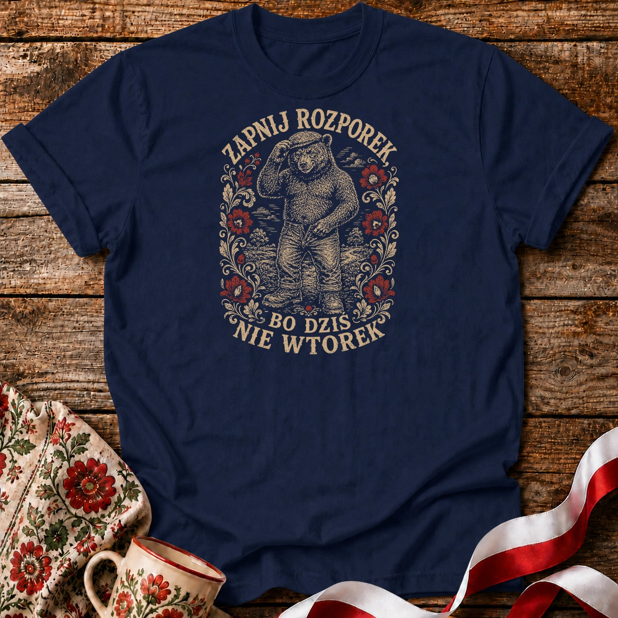 Zapnij Rozporek Unisex T-Shirt