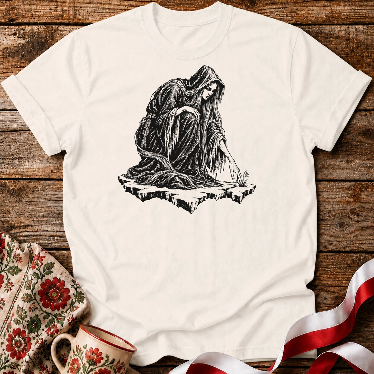 Marzanna and the Snowdrop Unisex T-Shirt