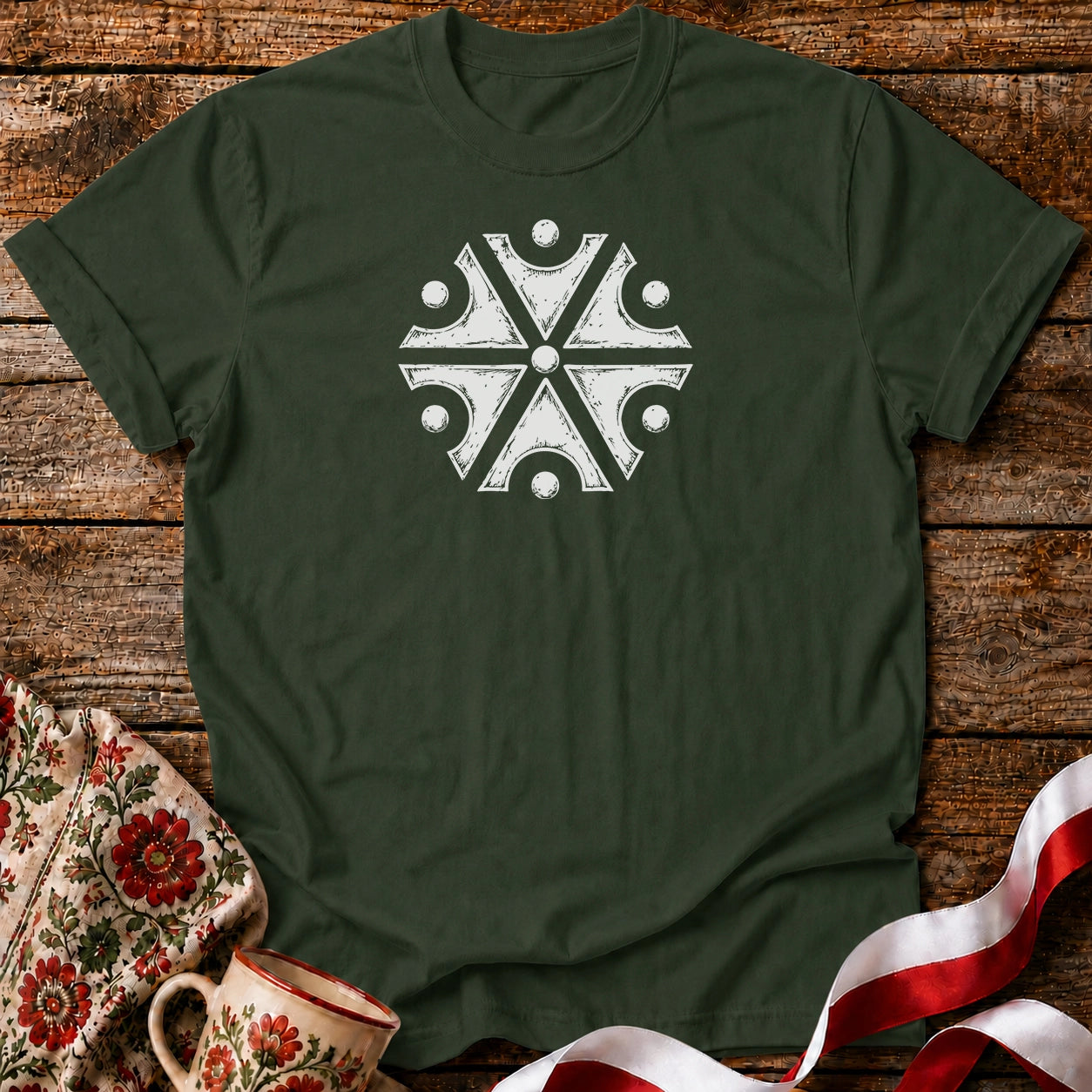 Perun Sacred Symbol Unisex T-Shirt