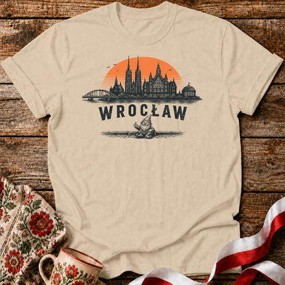 Wrocław Krasnal Skyline Polish City Unisex T-Shirt