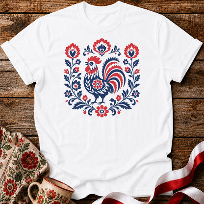 Polish Folk Rooster Unisex T-Shirt