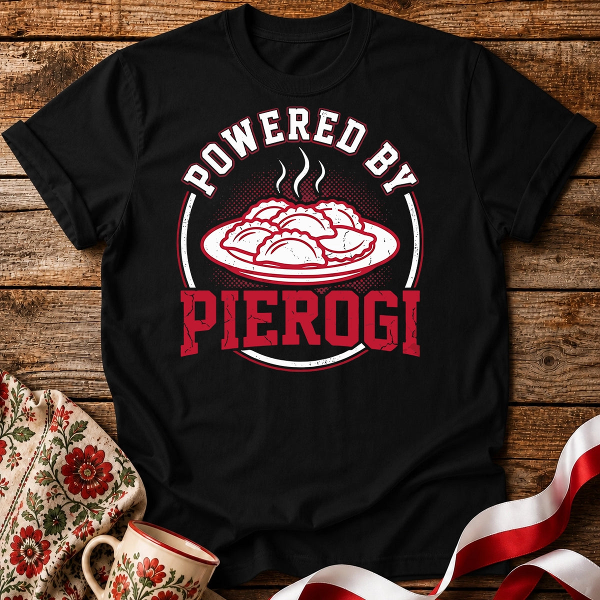 Powered by Pierogi Unisex T-Shirt