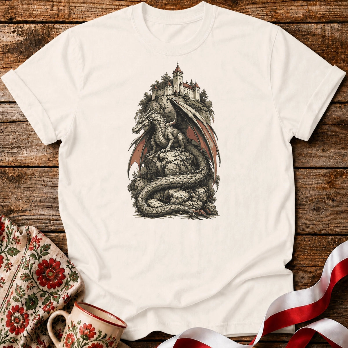 Wawel Dragon Beneath the Castle Unisex T-Shirt
