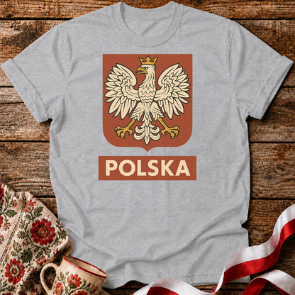 Polish Eagle Crest Unisex T-Shirt