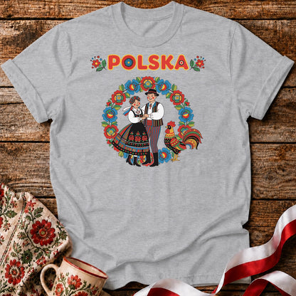 Polish Folk Joy Unisex T-Shirt