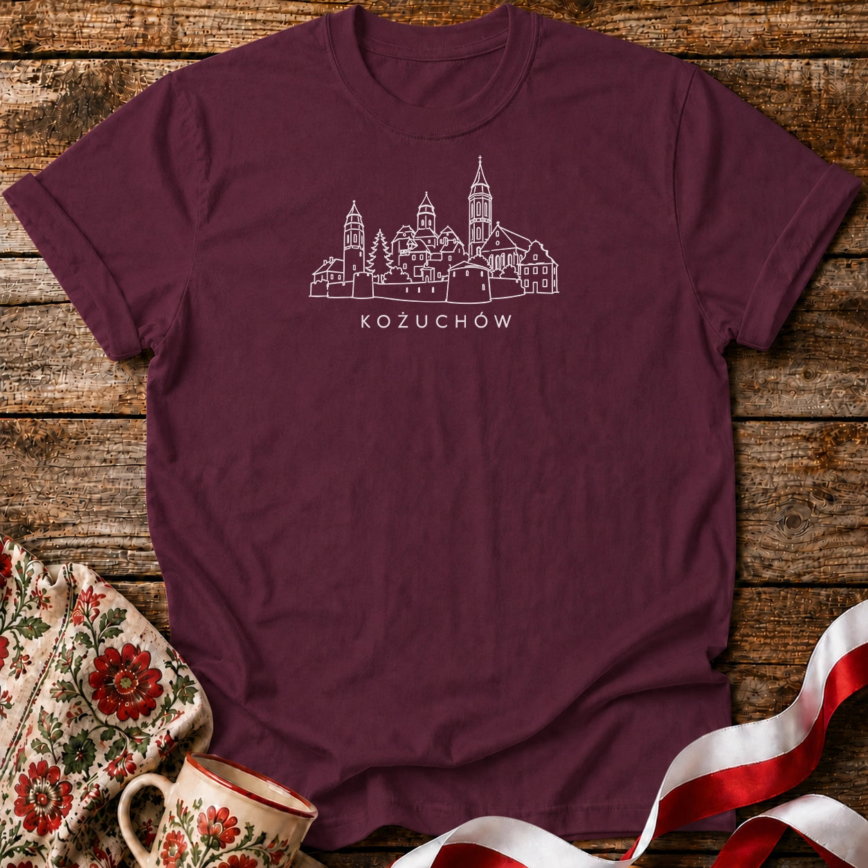 Kożuchów Skyline Unisex T-Shirt