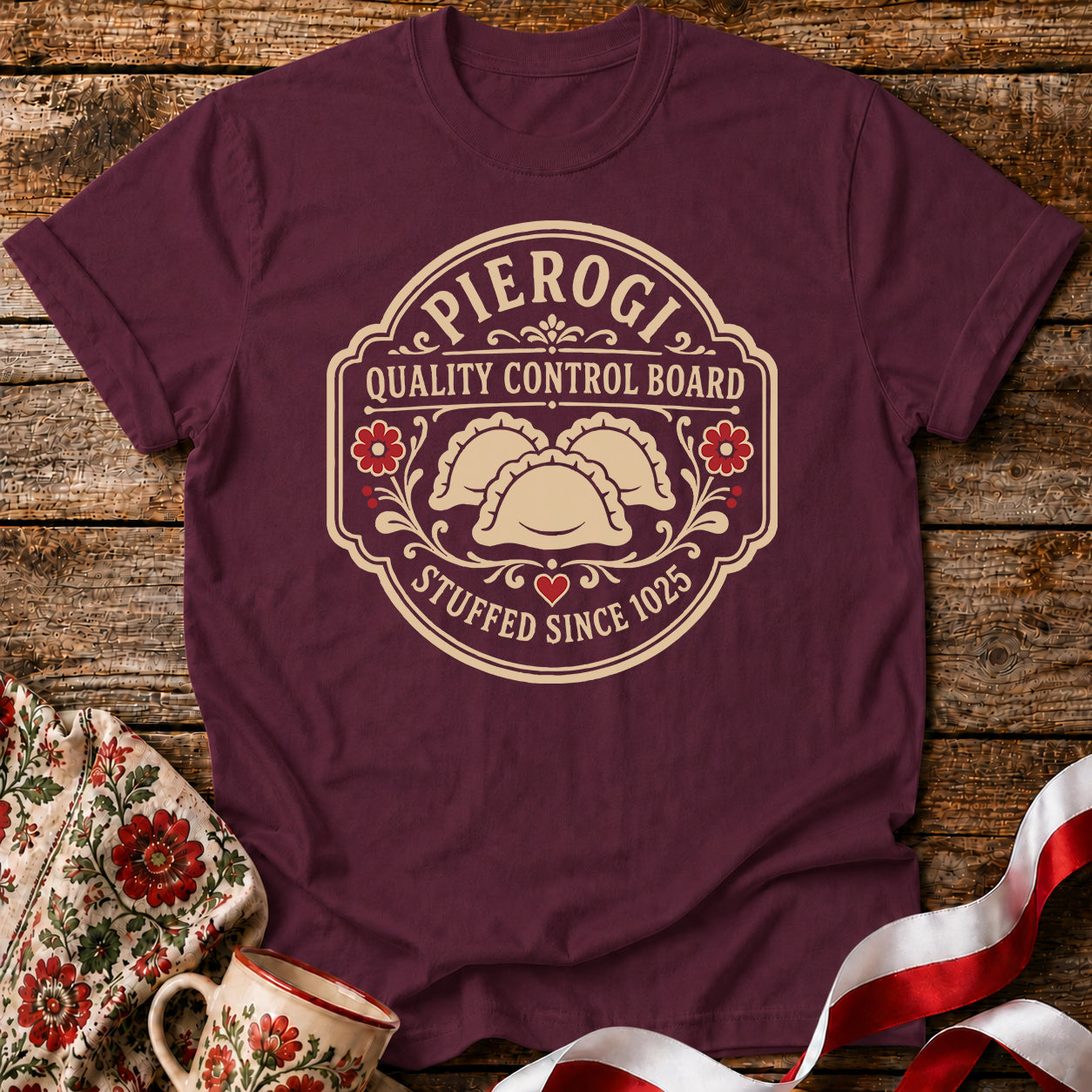 Pierogi Quality Control Unisex T-Shirt