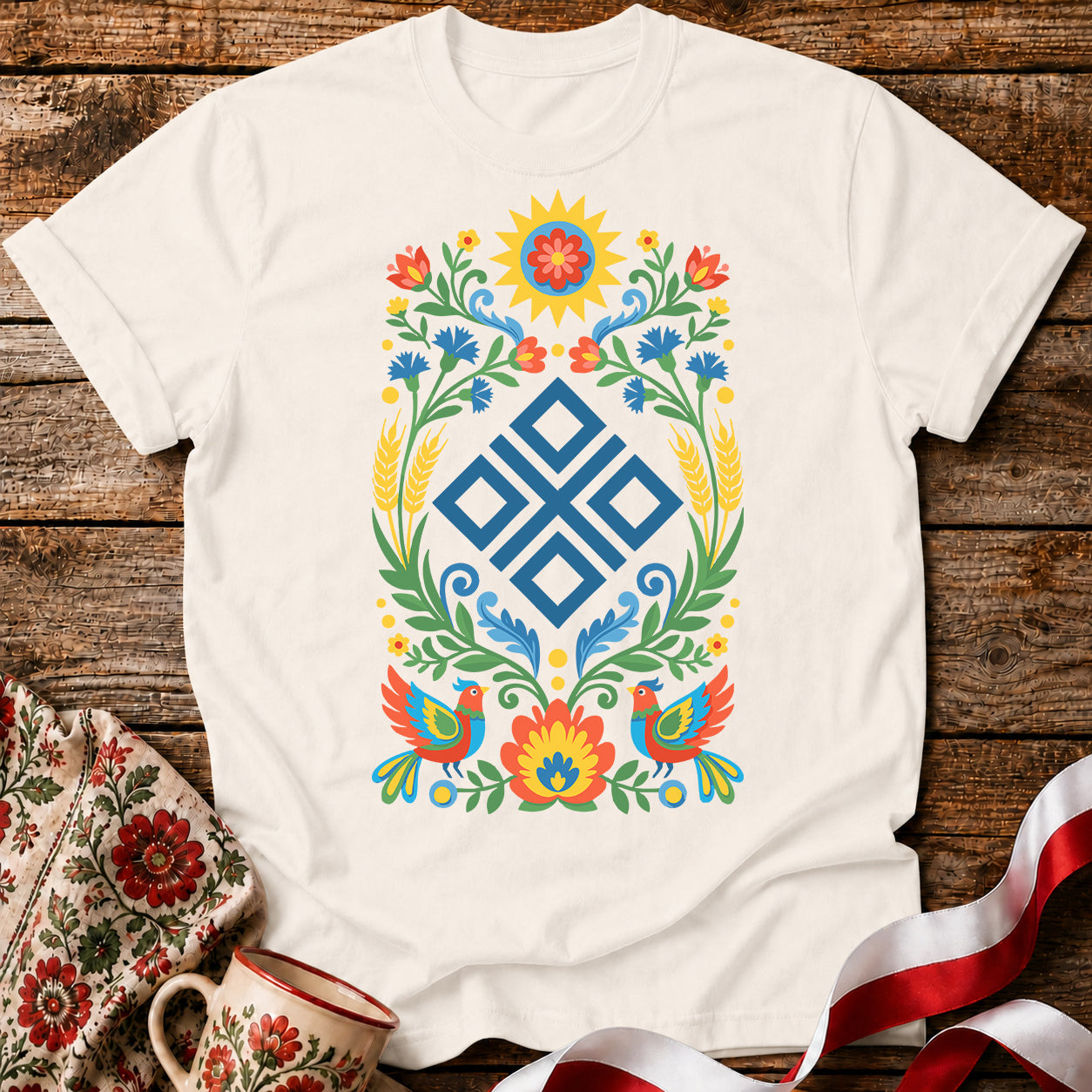 Mokosz Folk Art Unisex T-Shirt
