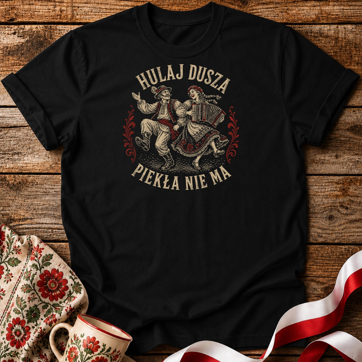 Hulaj Dusza Piekła Nie Ma Unisex T-Shirt