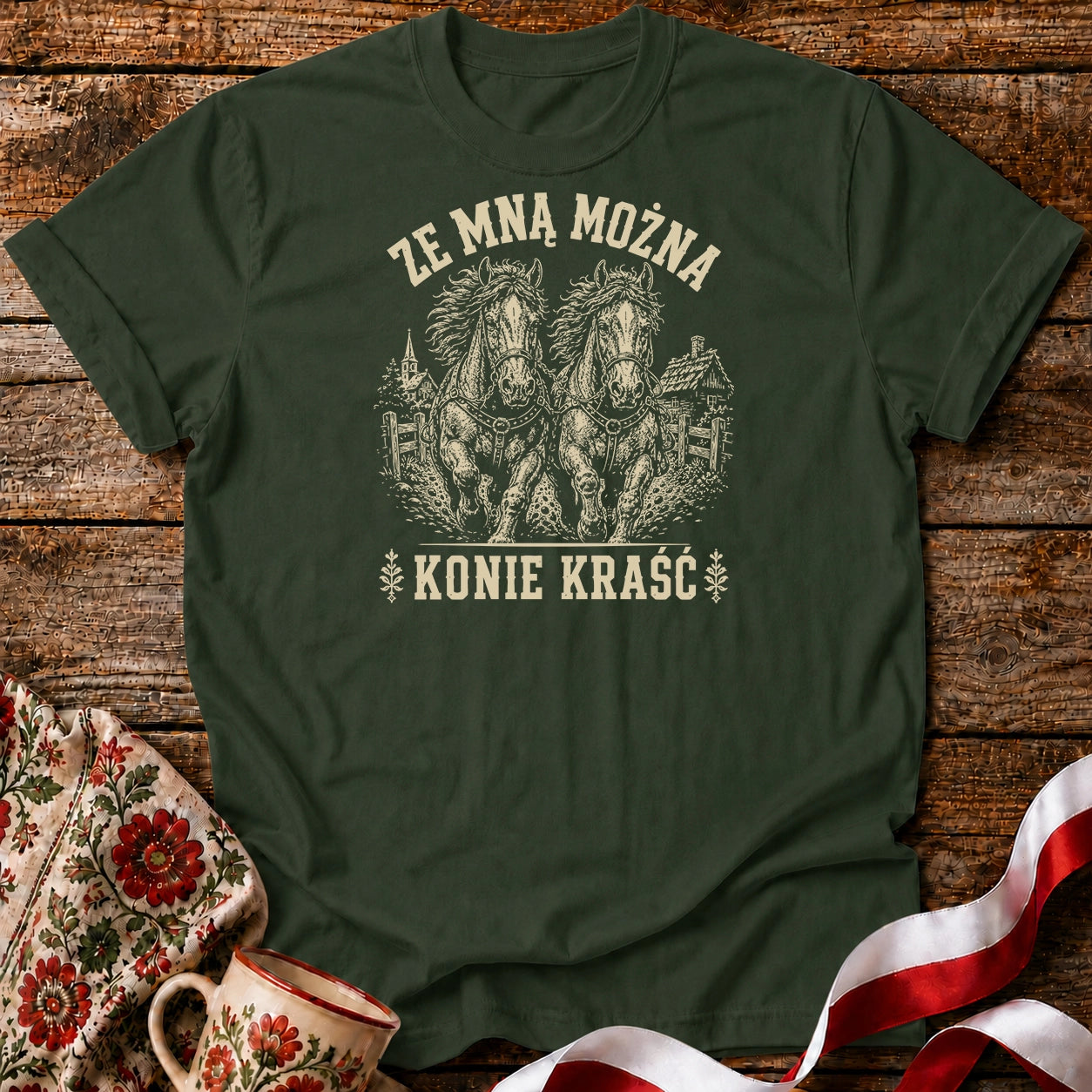Konie Kraść Unisex T-Shirt