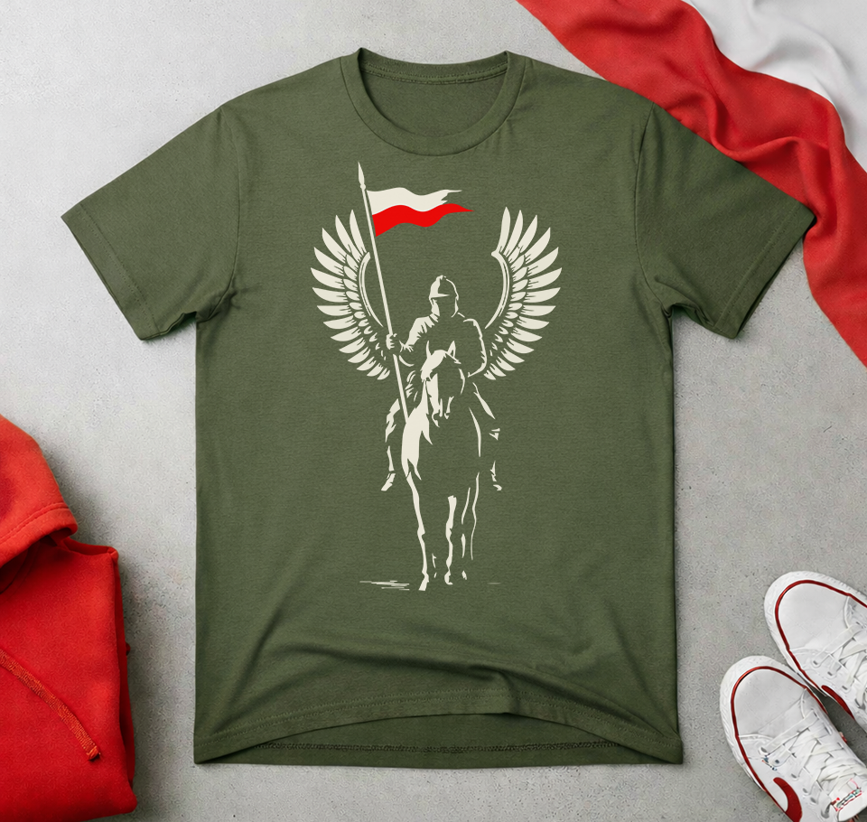 Polish Hussar Rider Unisex T-Shirt