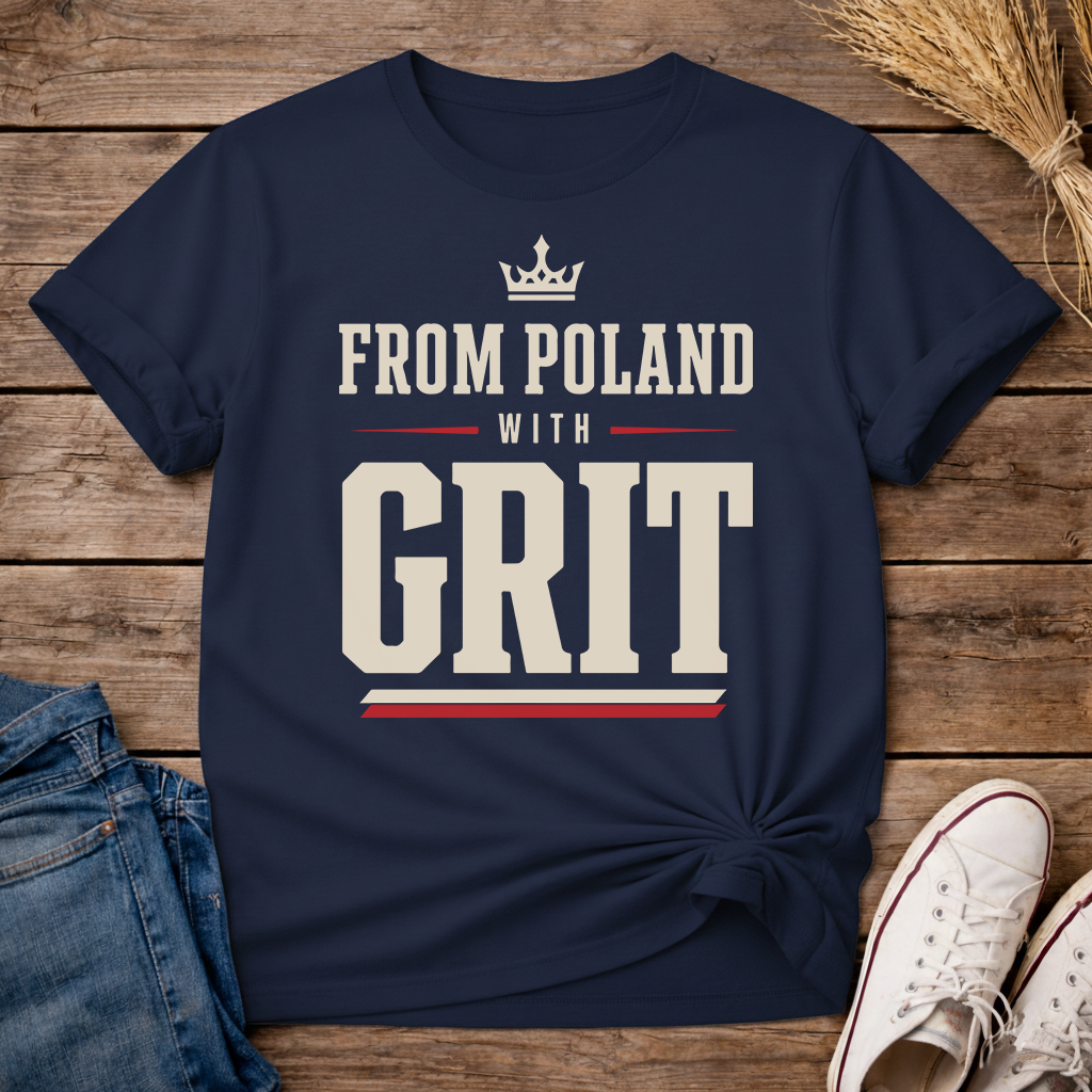 From Poland With Grit Unisex T-Shirt