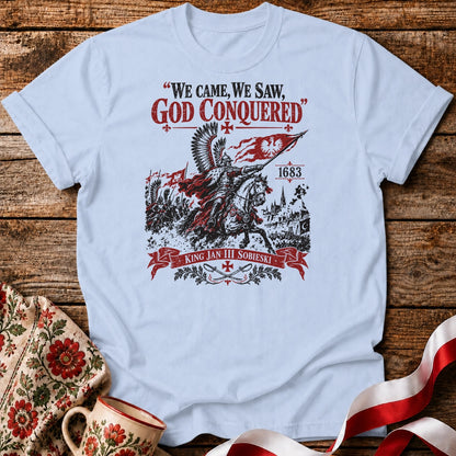 God Conquered 1683 Unisex T-Shirt
