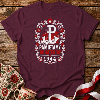 Pamiętamy Bohaterów Folk Unisex T-Shirt
