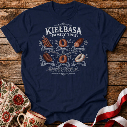 Kiełbasa Family Tree Unisex T-Shirt