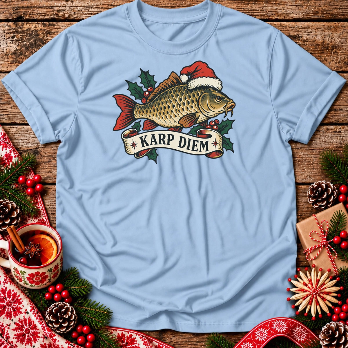 Karp Diem Christmas Carp Unisex T-Shirt