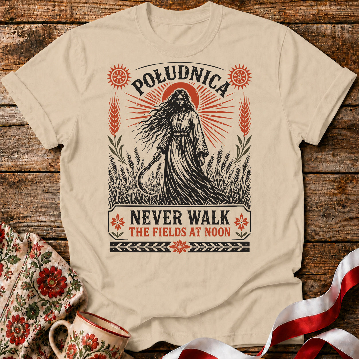 Południca Slavic Demon Unisex T-Shirt