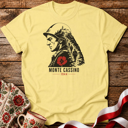 Monte Cassino Pamięć Unisex T-Shirt