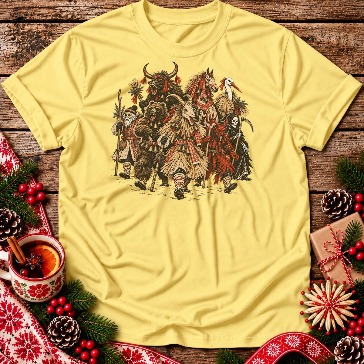 Polish Christmas Mummers – Kolędnicy Unisex T-Shirt