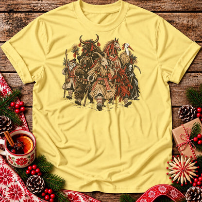 Polish Christmas Mummers – Kolędnicy Unisex T-Shirt