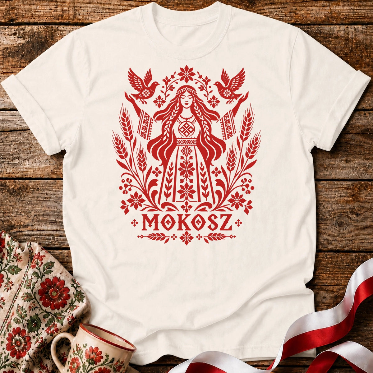 Mokosz Folk Goddess Unisex T-Shirt