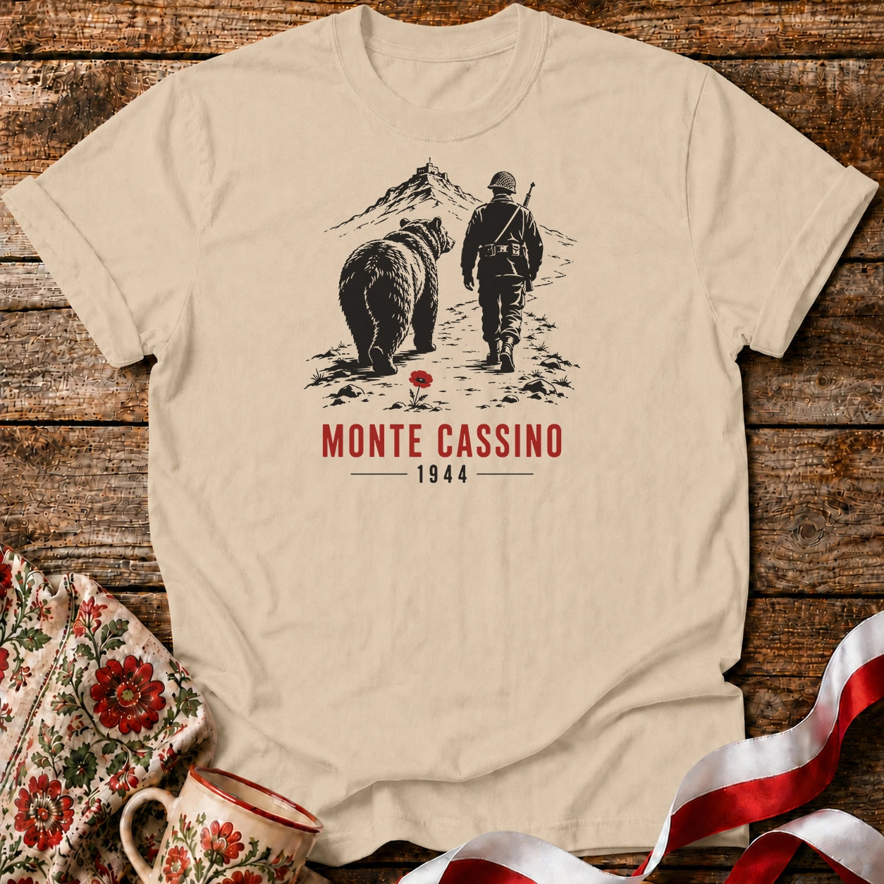 Monte Cassino 1944 Unisex T-Shirt