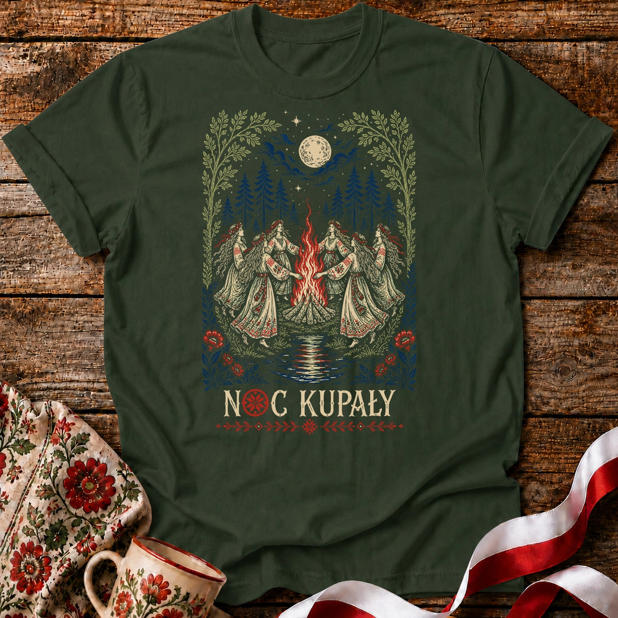 Noc Kupały Ritual Unisex T-Shirt