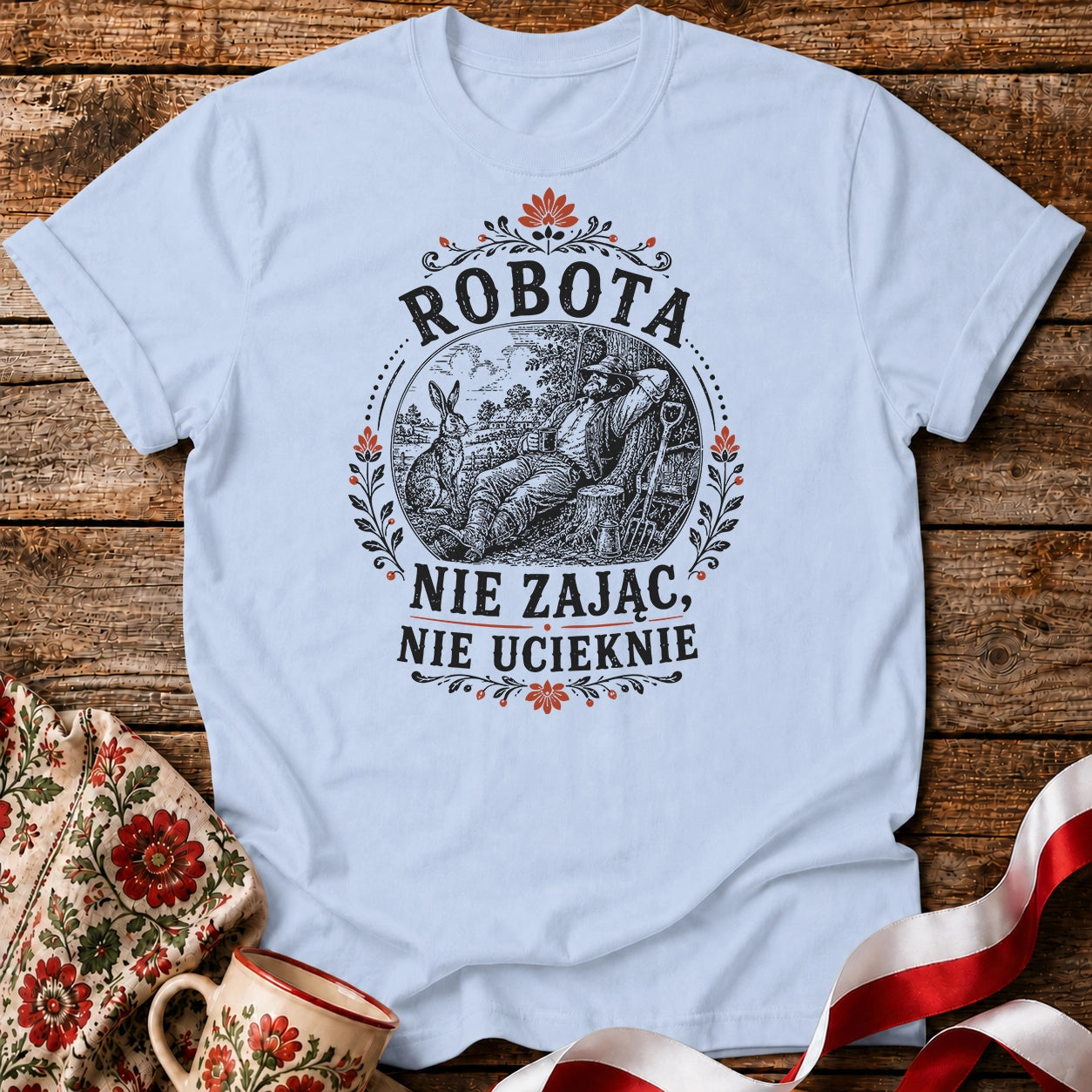 Robota Nie Zając Unisex T-Shirt