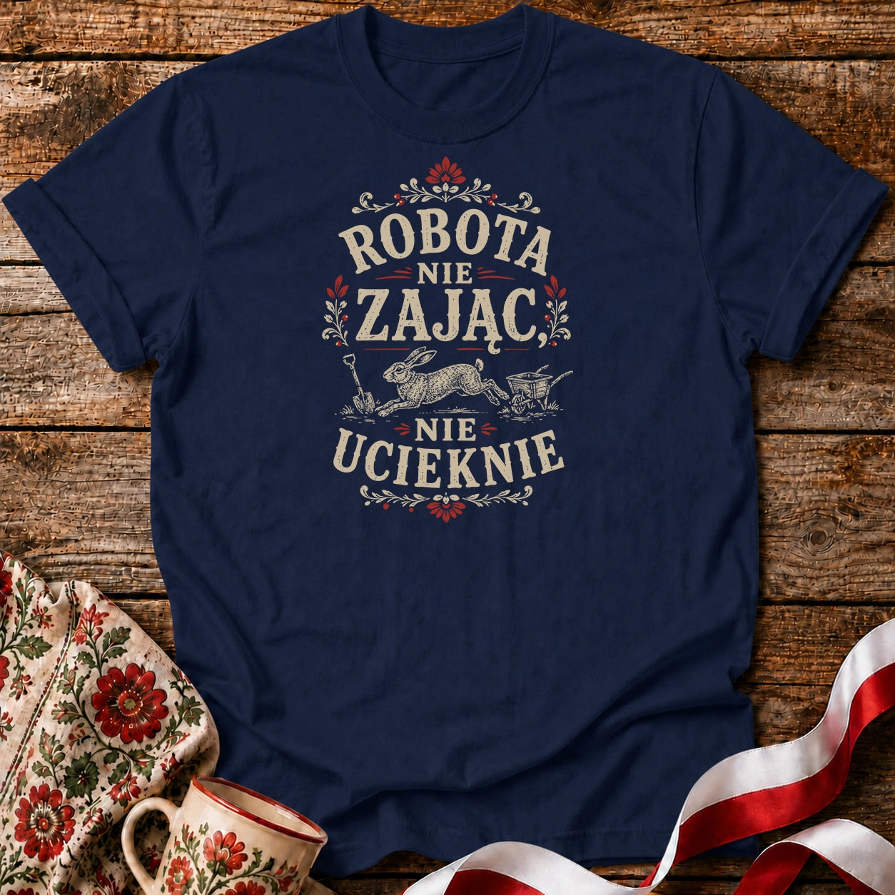 Robota Nie Zając Unisex T-Shirt