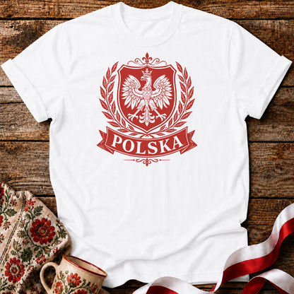 Polska Eagle Crest Unisex T-Shirt