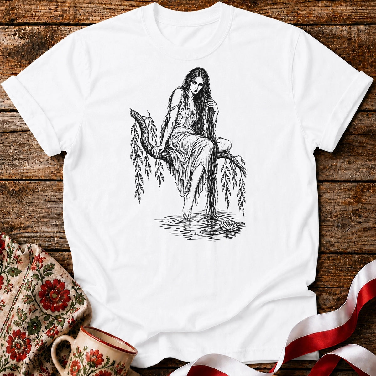 Rusalka by the Willow Unisex T-Shirt