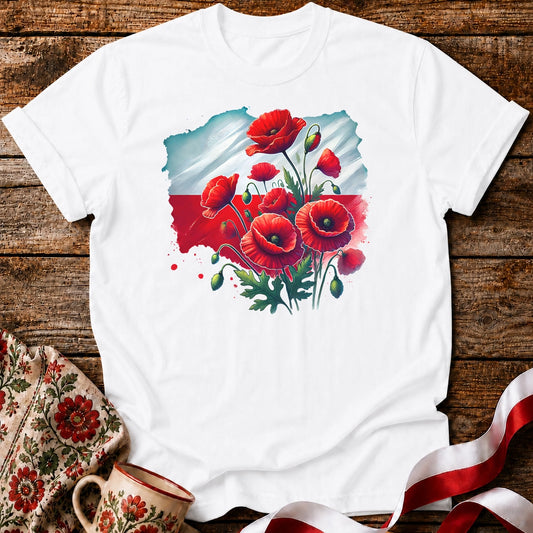 Polish Poppy Roots Unisex T-Shirt