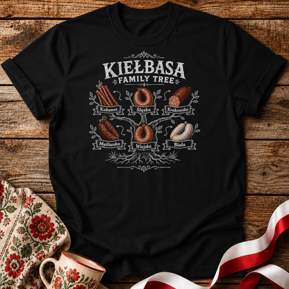 Kiełbasa Family Tree Unisex T-Shirt