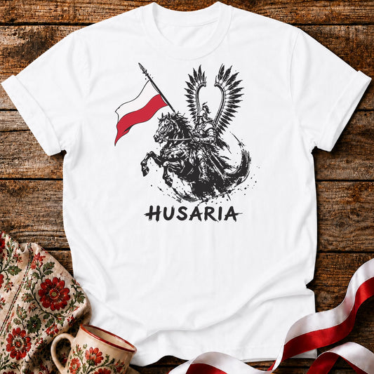 Husaria Polish Flag Unisex T-Shirt