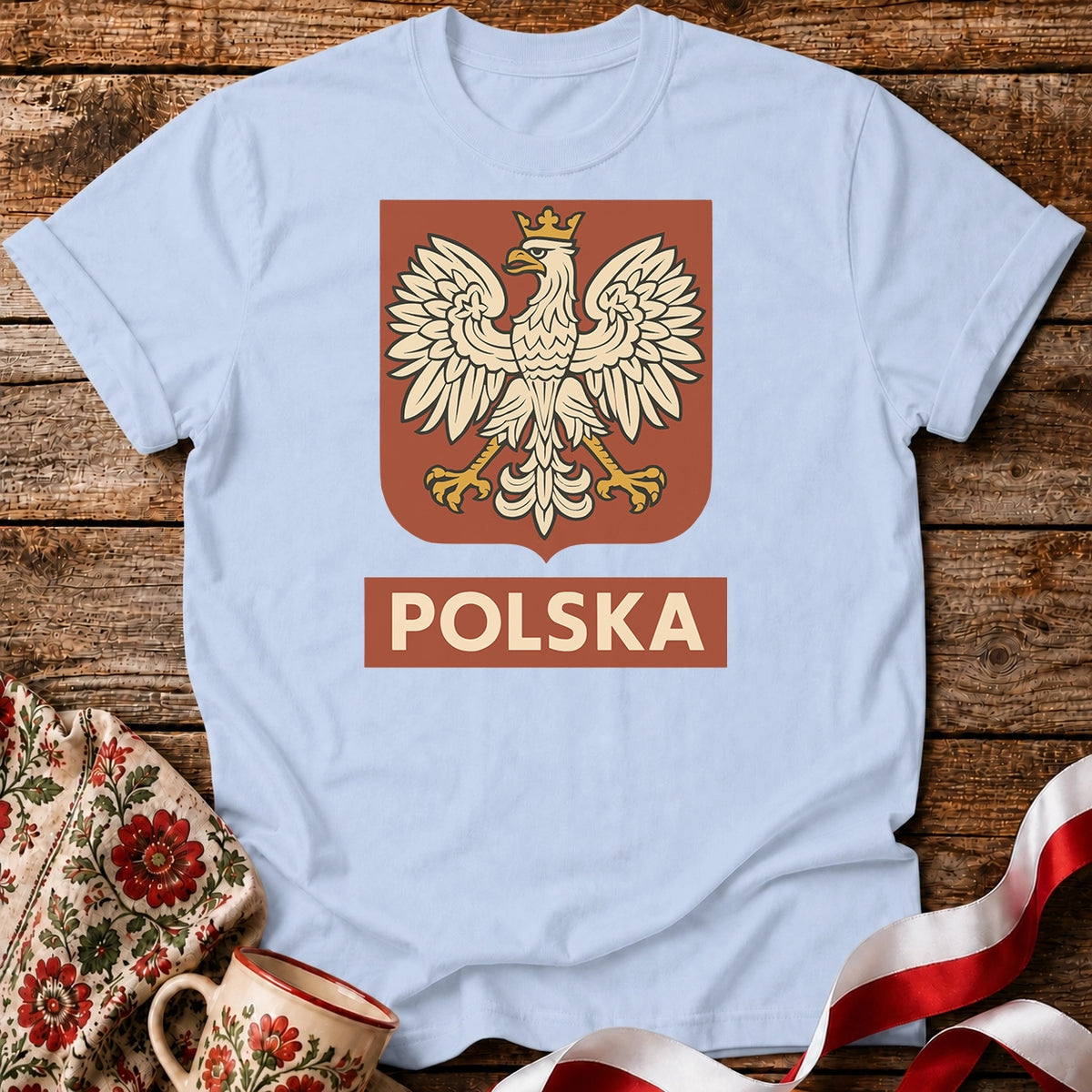 Polish Eagle Crest Unisex T-Shirt