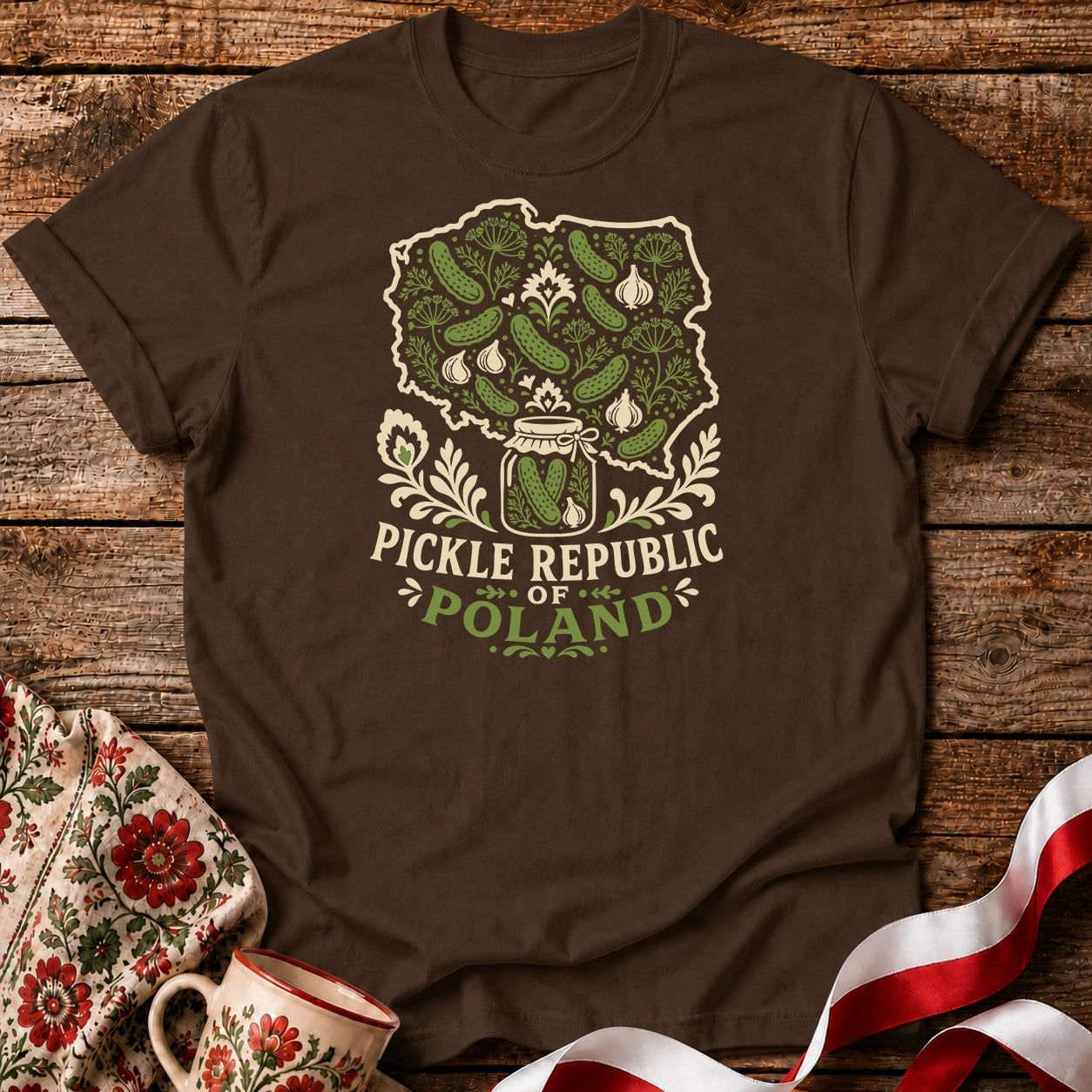 Pickle Republic of Poland Unisex T-Shirt