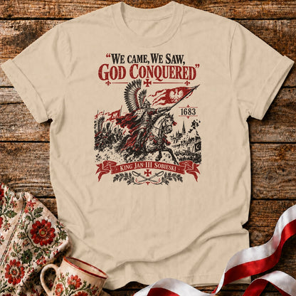 God Conquered 1683 Unisex T-Shirt