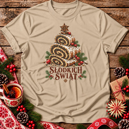 Słodkich Świąt Polish Makowiec Unisex T-Shirt