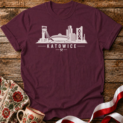 Katowice Skyline Polish City Unisex T-Shirt
