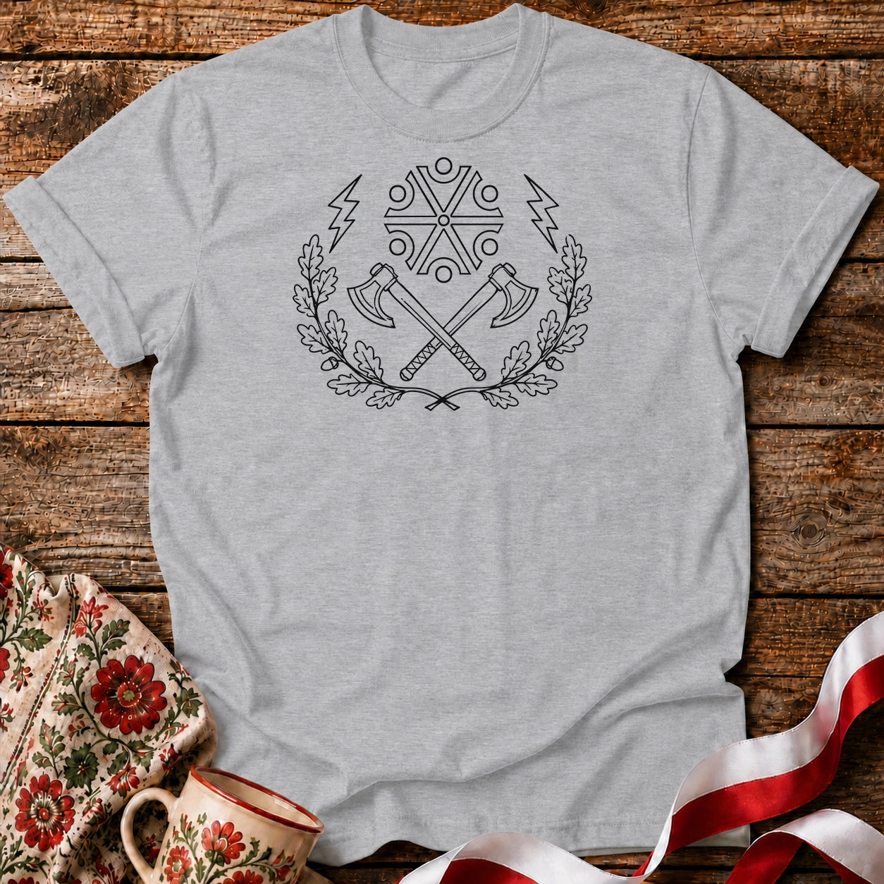 Perun Thunder Axes Unisex T-Shirt