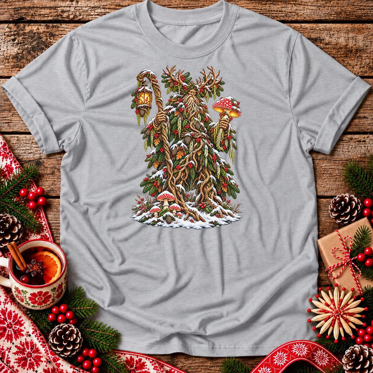 Christmas Leshy with Lantern Unisex T-Shirt