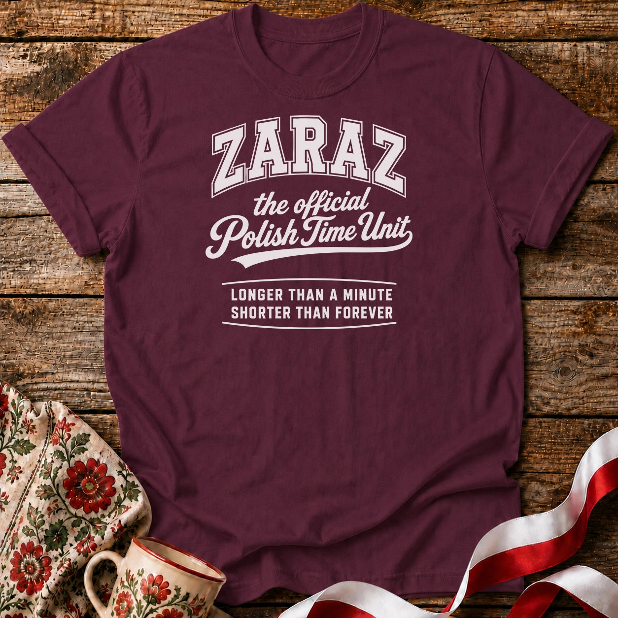 Zaraz Polish Time Unisex T-Shirt