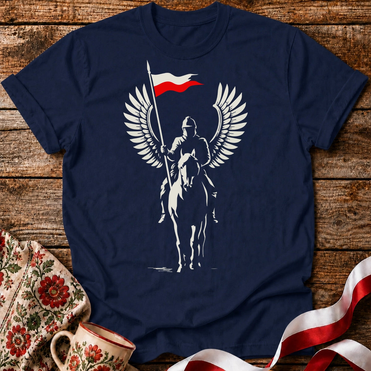 Polish Hussar Rider Unisex T-Shirt