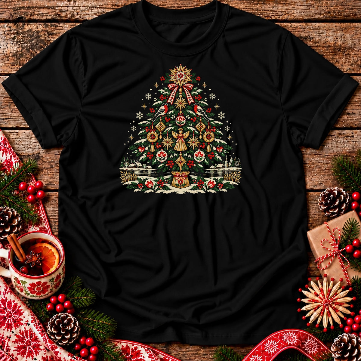 Slavic Christmas Tree Unisex T-Shirt